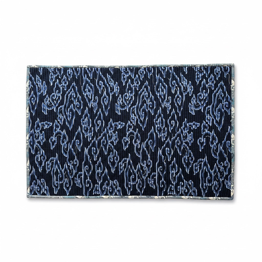 Dubbelzijdige batik vloermatten (70 × 110 cm)
