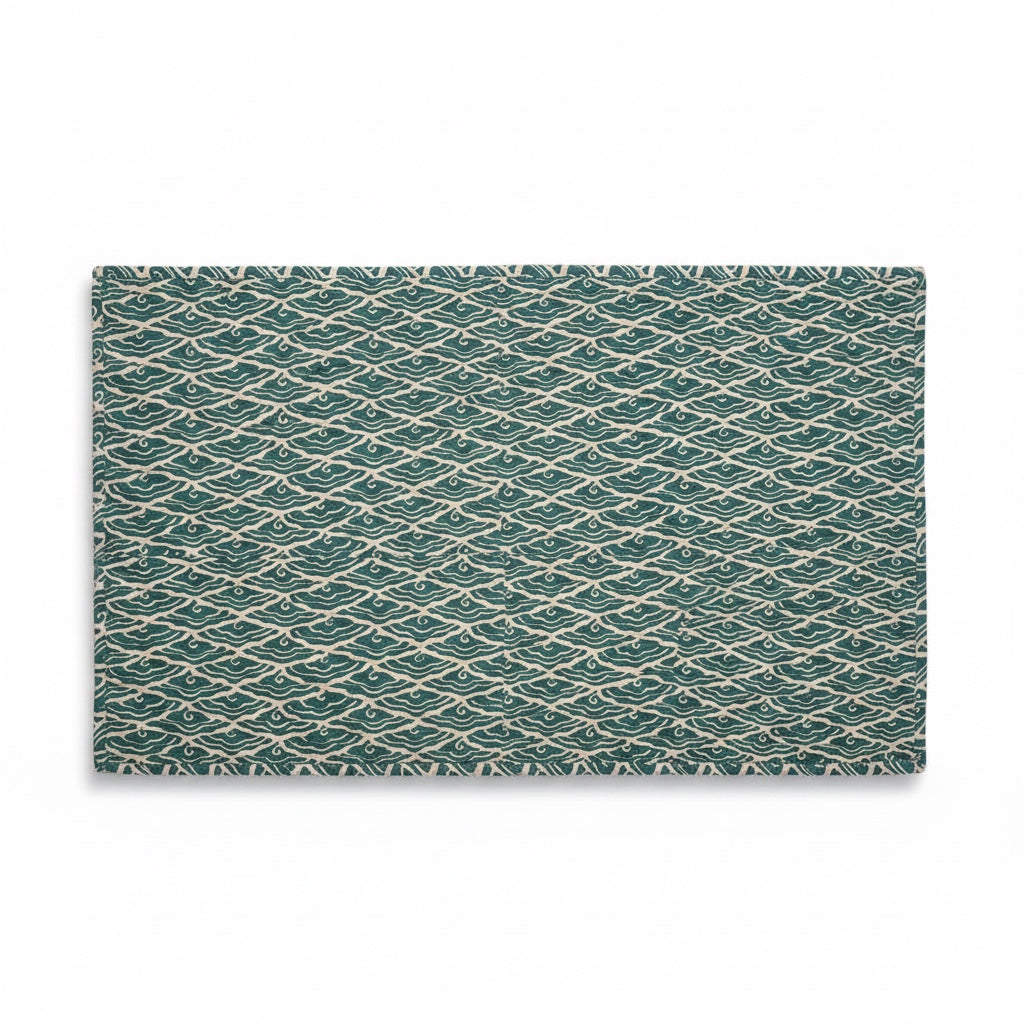 Dubbelzijdige Batik Vloermat – Indonesië (65 × 46cm)