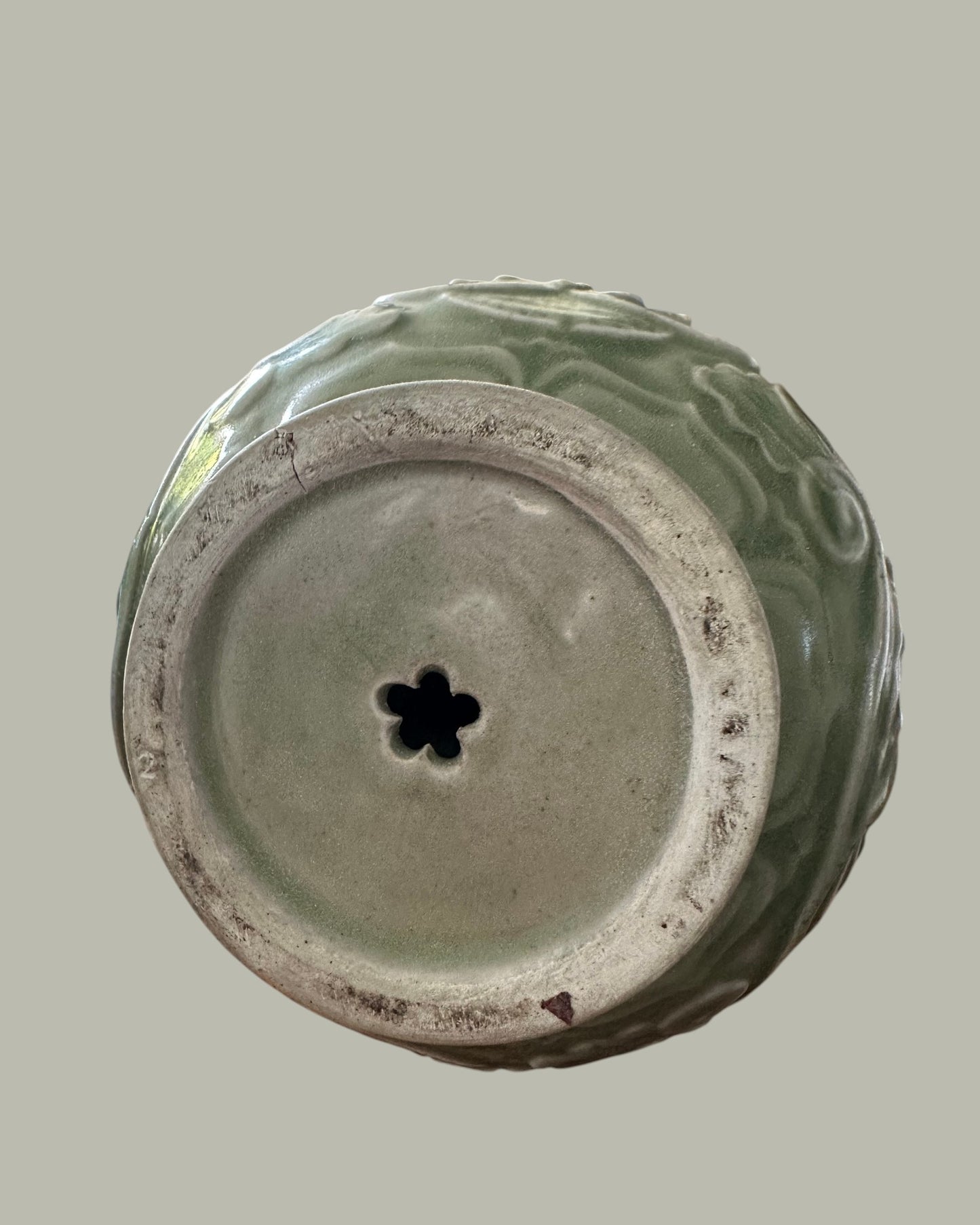 Chinese ‘Reverse Flow’ Theepot – Celadon groen