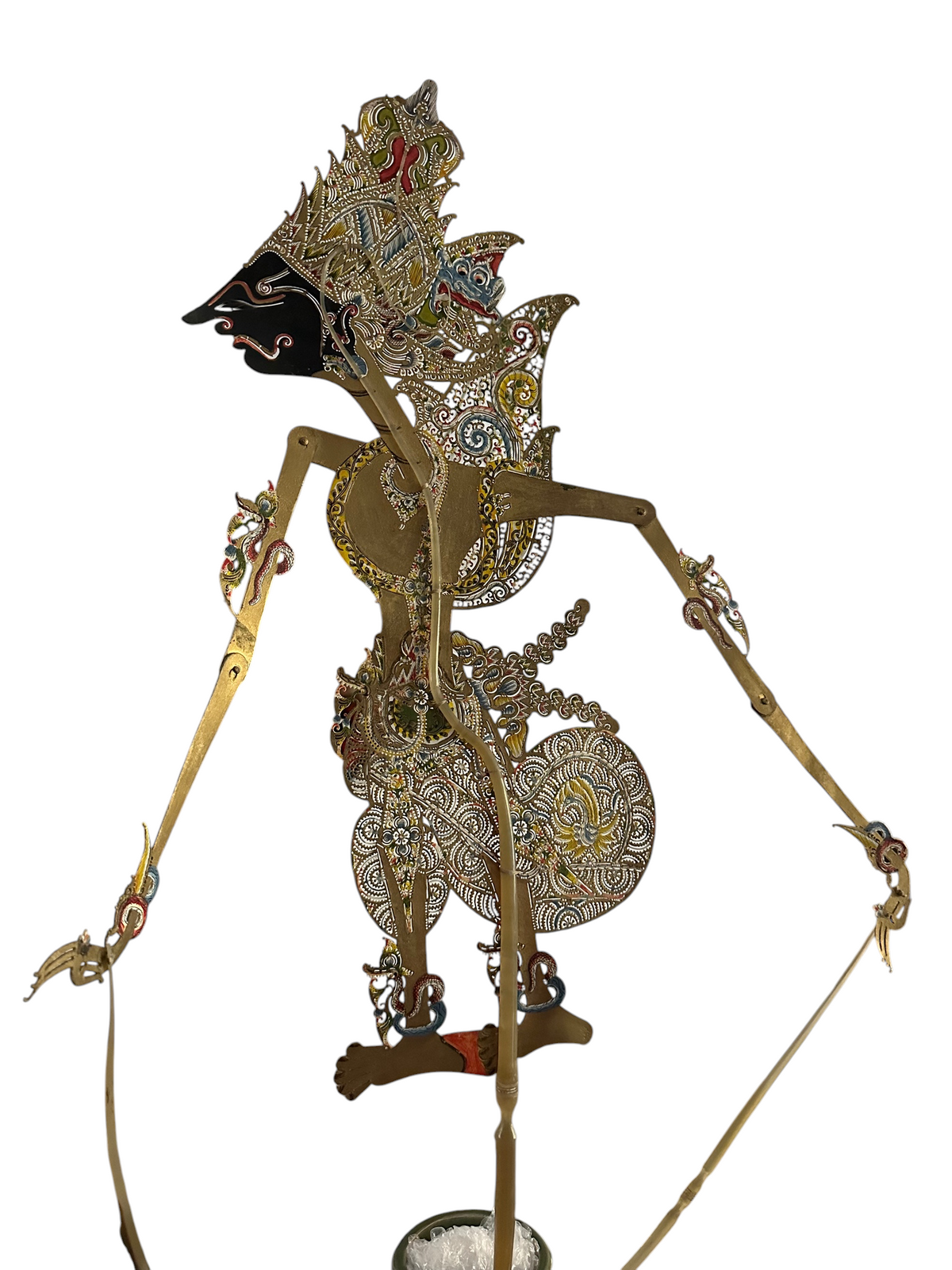 Javaanse Wayang Kulit – Prabu Kresna | ca. 68 cm