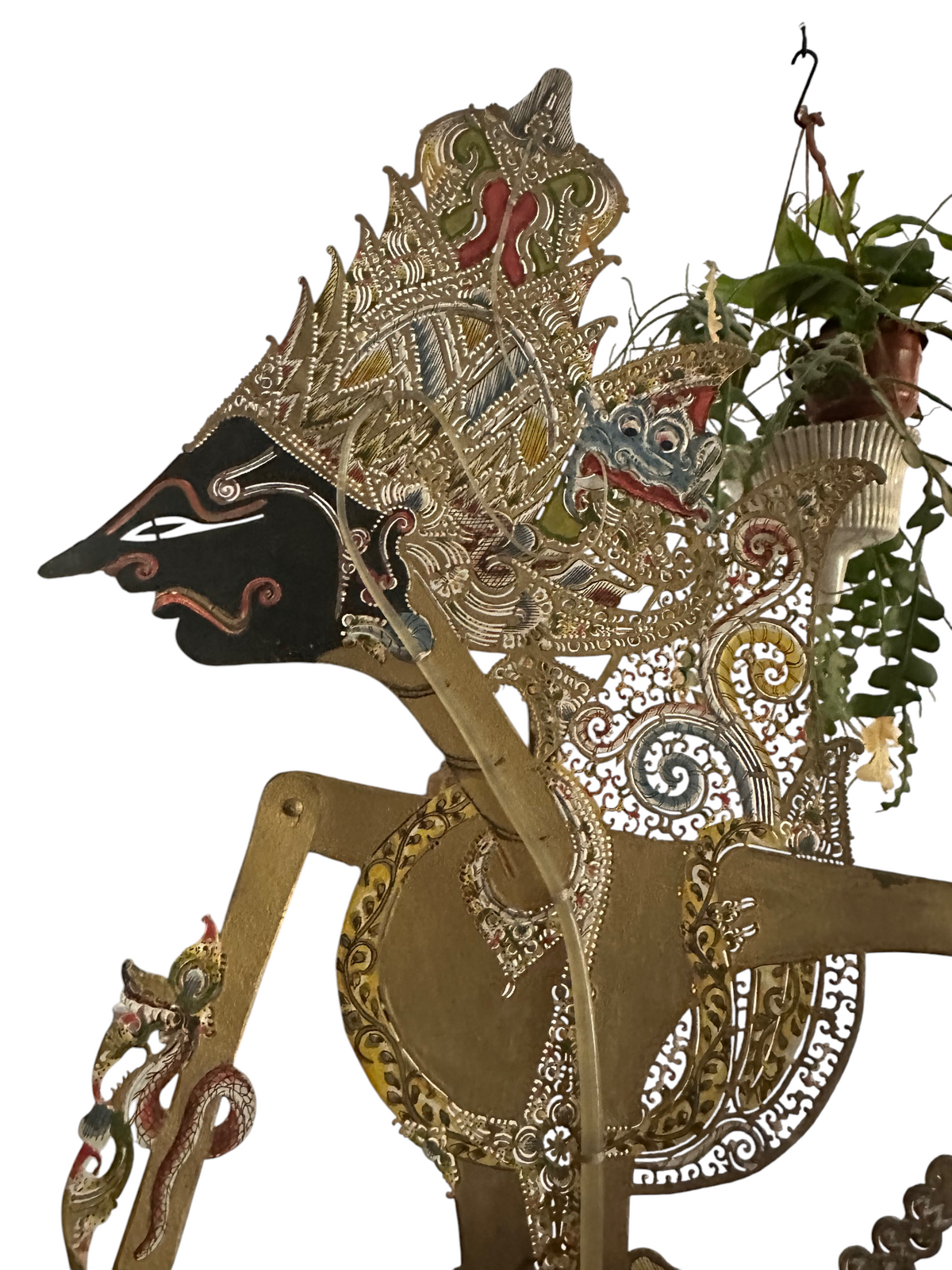 Javaanse Wayang Kulit – Prabu Kresna | ca. 68 cm