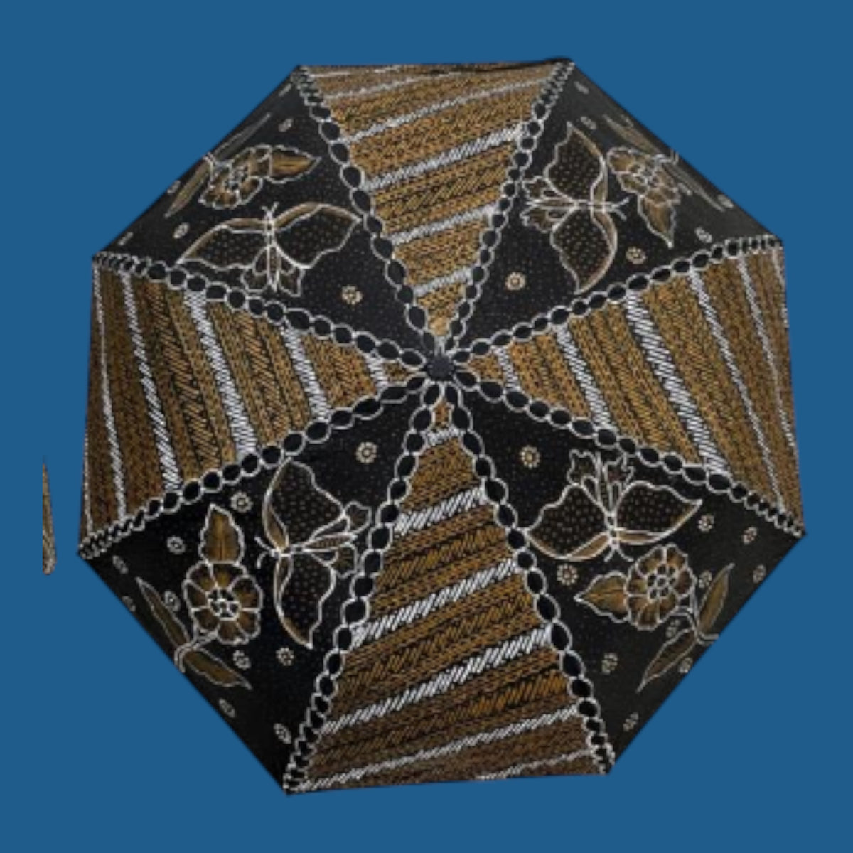 Hand gebatikte paraplu