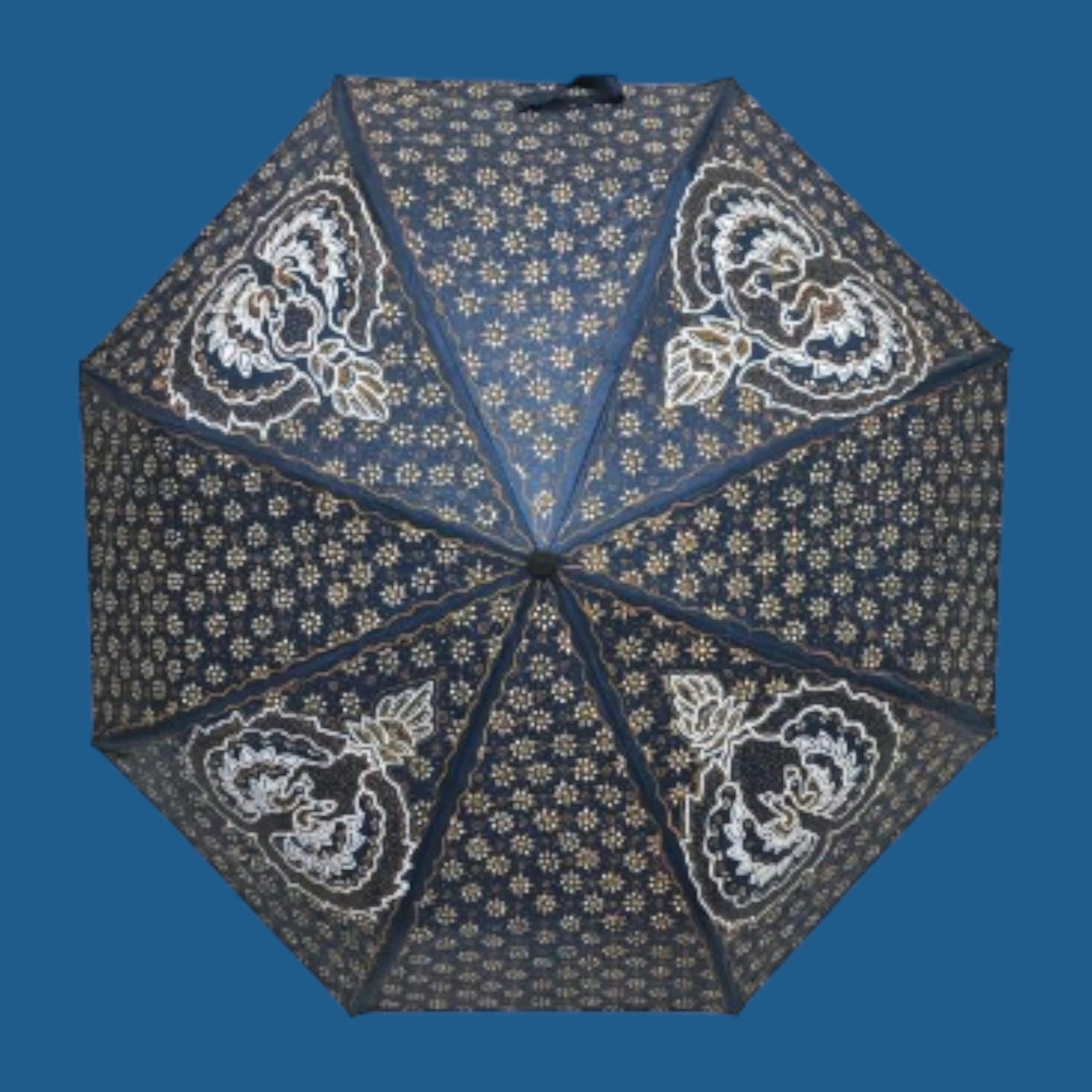 Hand gebatikte paraplu (diameter 96 cm)