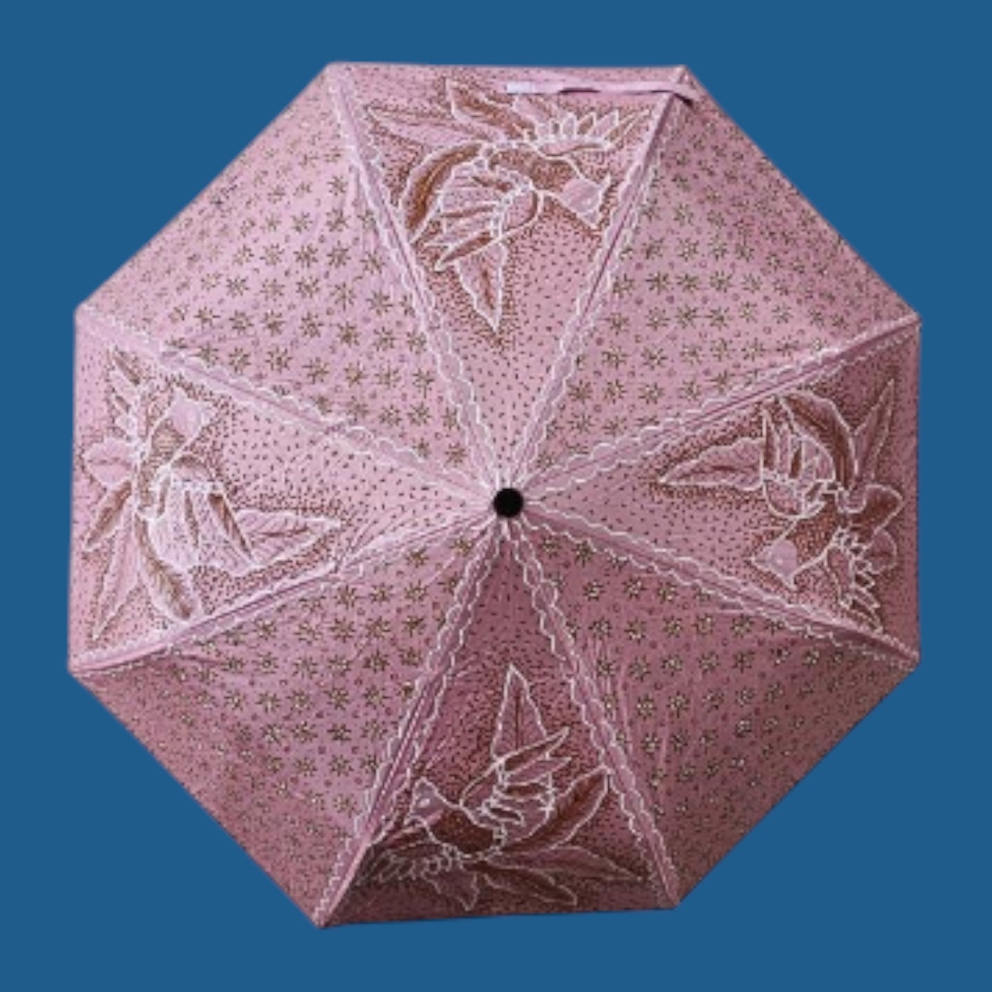 Hand gebatikte paraplu (diameter 96 cm)