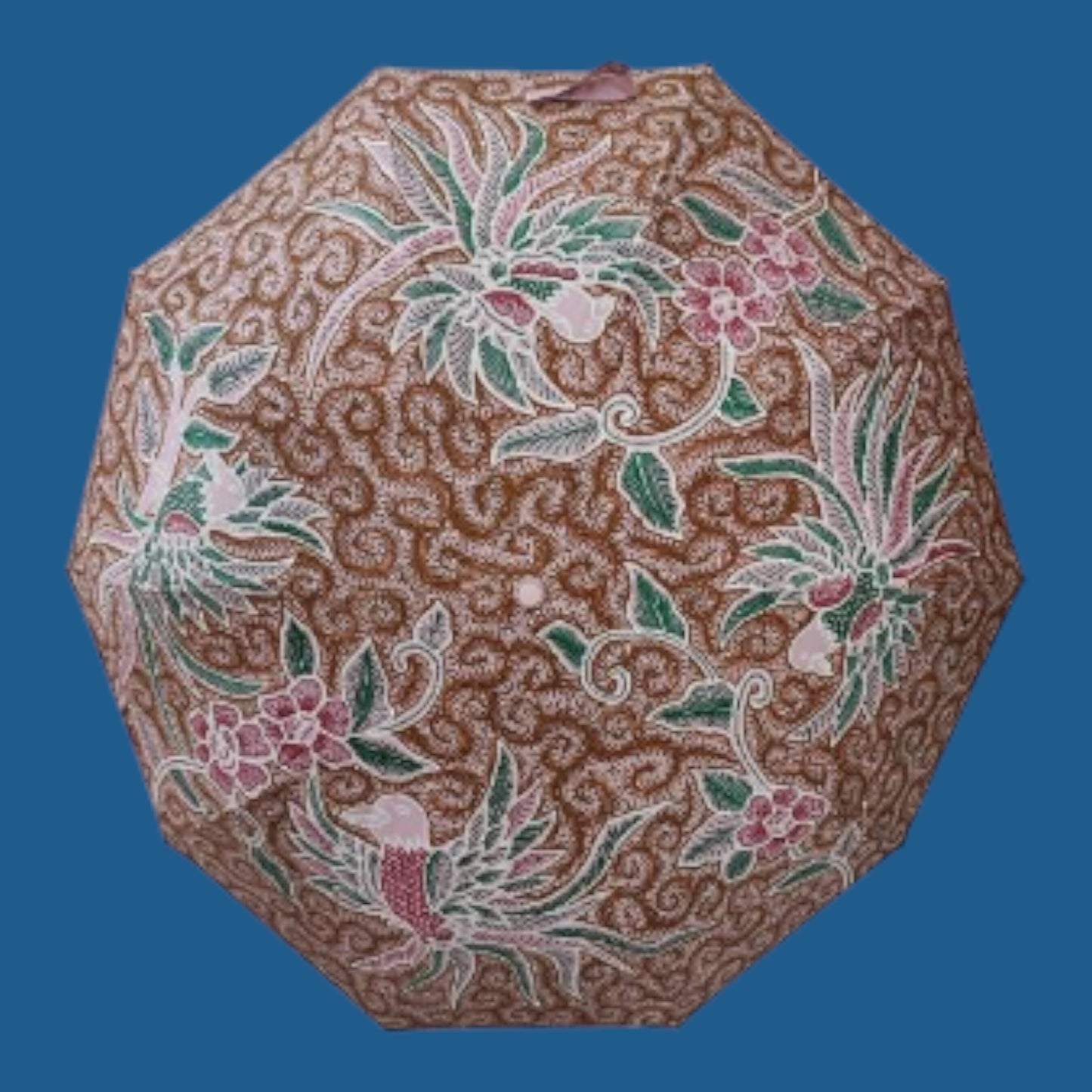 Hand gebatikte paraplu (diameter 96 cm)