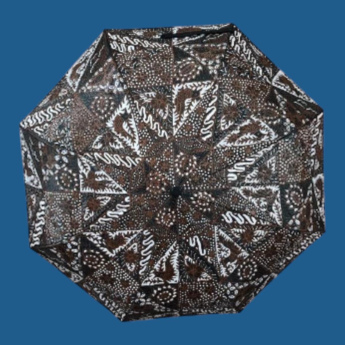 Hand gebatikte paraplu (diameter 96 cm)