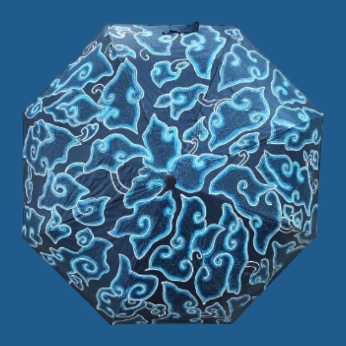 Hand gebatikte paraplu (diameter 96 cm)
