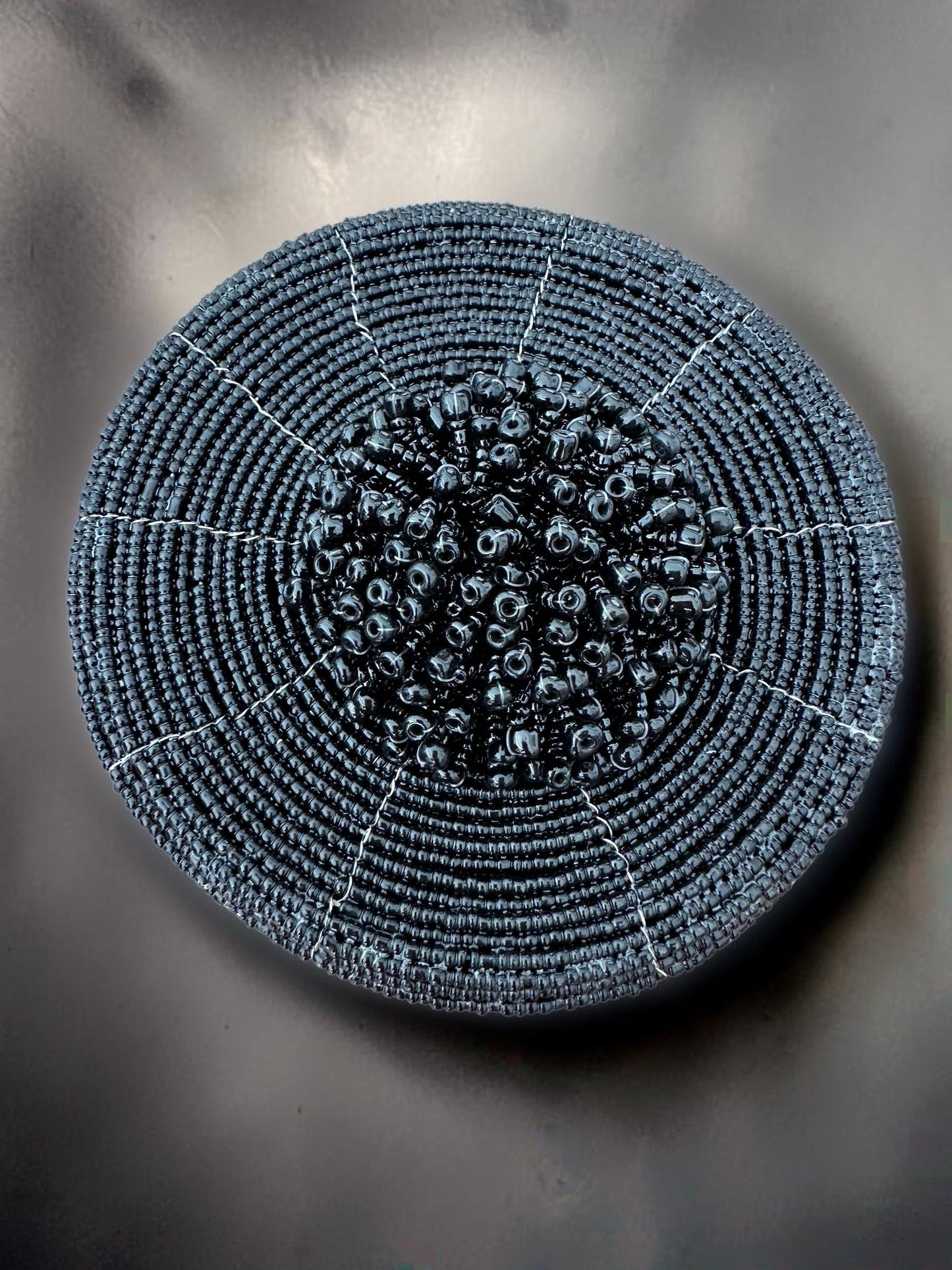Kralen coasters met opbergdoos 